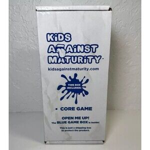 Kids Against Maturity Fun Family Party Card Game Illustrated Edition New + Xtras